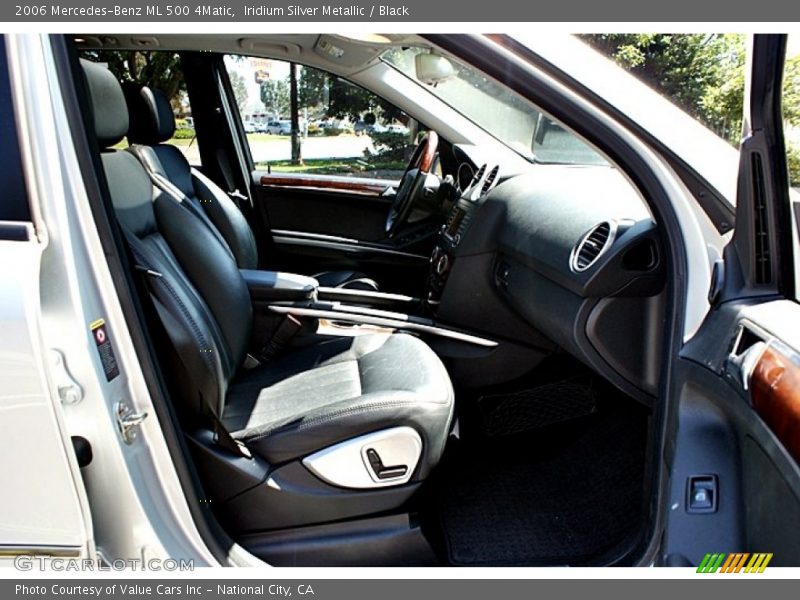 Iridium Silver Metallic / Black 2006 Mercedes-Benz ML 500 4Matic