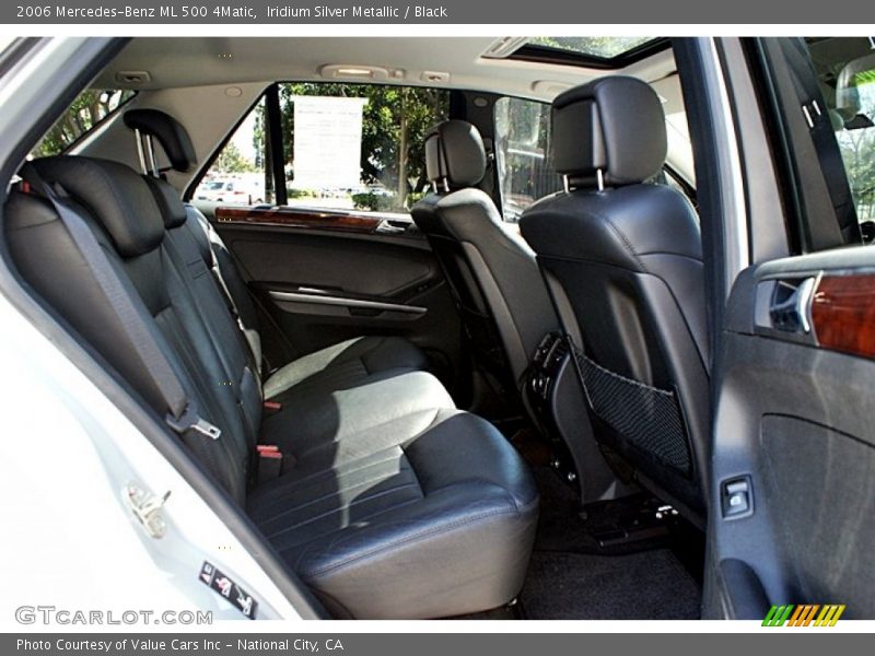 Iridium Silver Metallic / Black 2006 Mercedes-Benz ML 500 4Matic