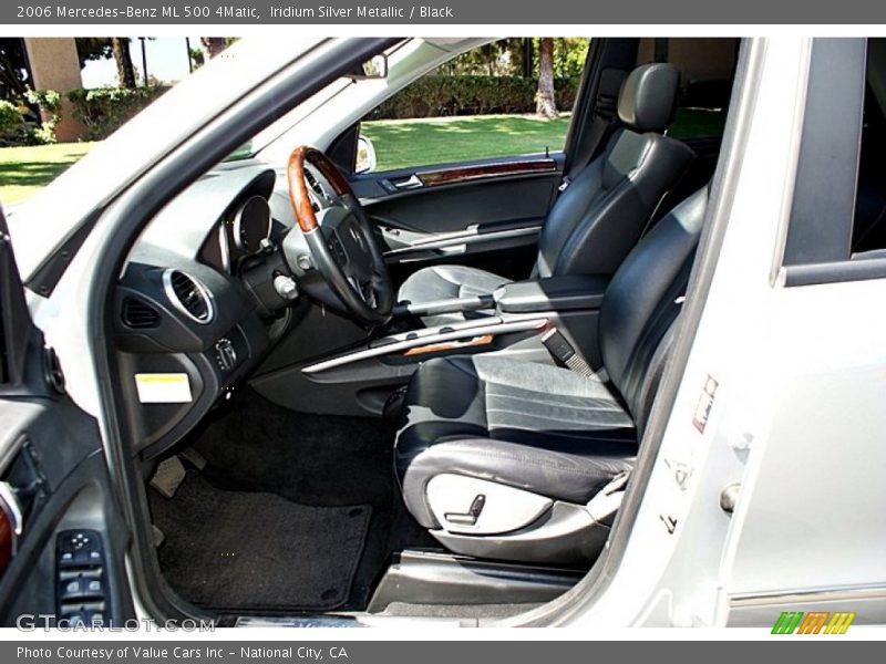 Iridium Silver Metallic / Black 2006 Mercedes-Benz ML 500 4Matic
