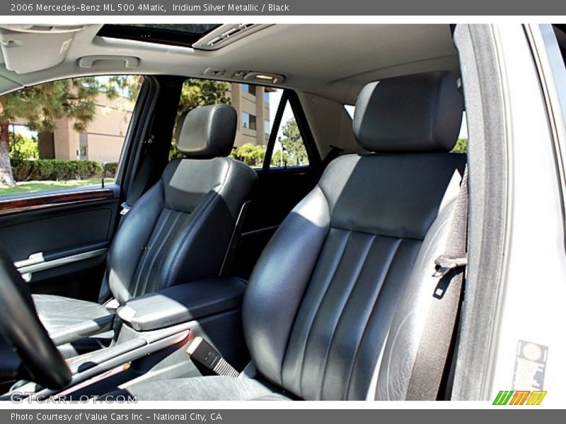 Iridium Silver Metallic / Black 2006 Mercedes-Benz ML 500 4Matic