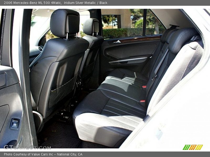 Iridium Silver Metallic / Black 2006 Mercedes-Benz ML 500 4Matic