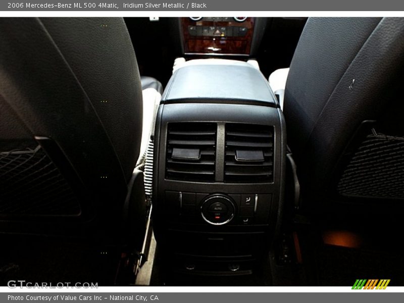 Iridium Silver Metallic / Black 2006 Mercedes-Benz ML 500 4Matic
