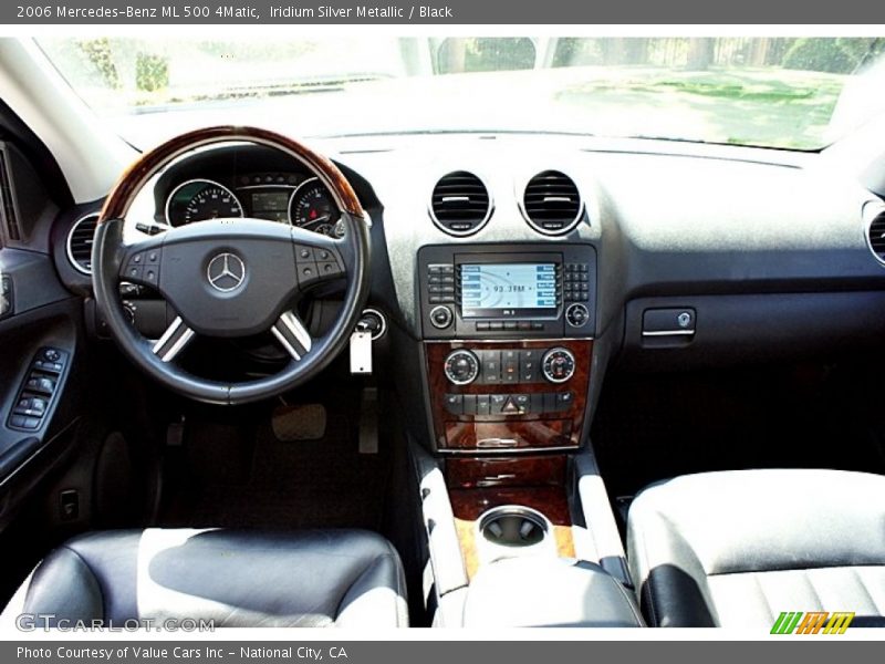 Iridium Silver Metallic / Black 2006 Mercedes-Benz ML 500 4Matic