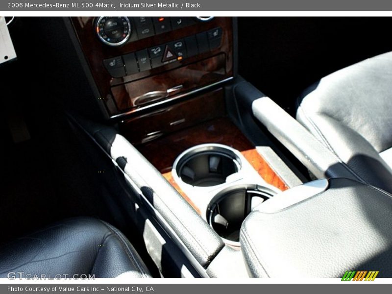 Iridium Silver Metallic / Black 2006 Mercedes-Benz ML 500 4Matic