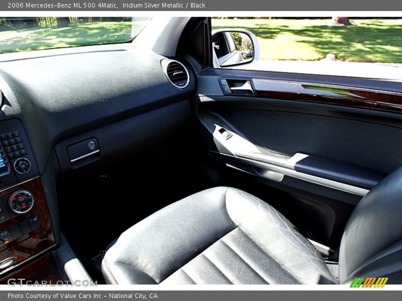 Iridium Silver Metallic / Black 2006 Mercedes-Benz ML 500 4Matic