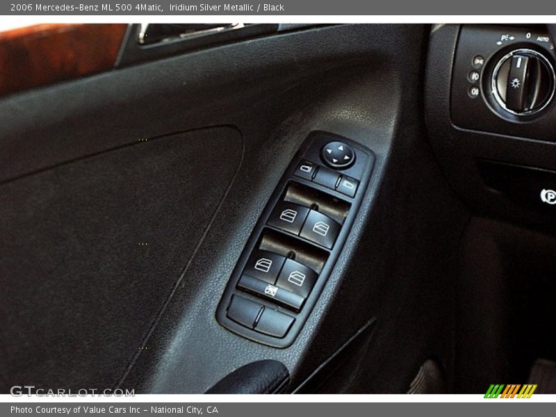 Iridium Silver Metallic / Black 2006 Mercedes-Benz ML 500 4Matic