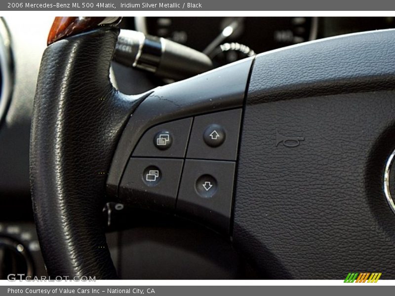 Iridium Silver Metallic / Black 2006 Mercedes-Benz ML 500 4Matic