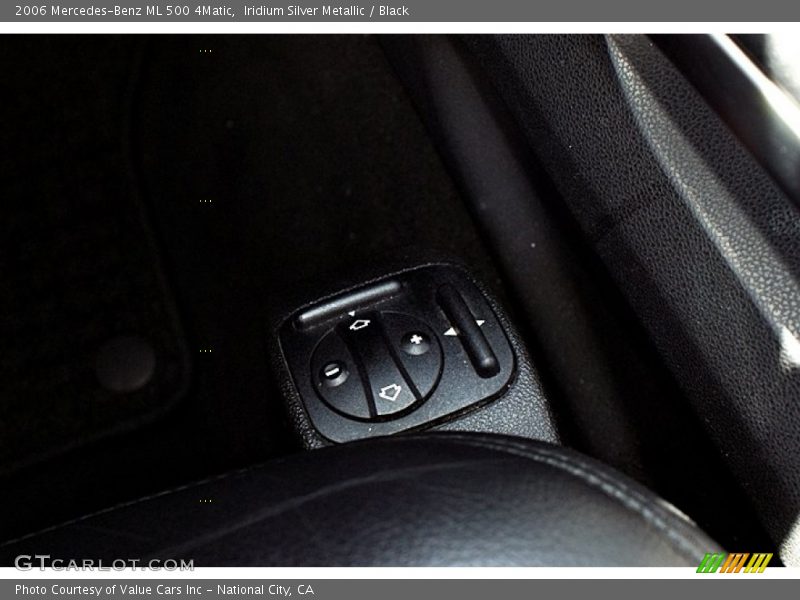 Iridium Silver Metallic / Black 2006 Mercedes-Benz ML 500 4Matic