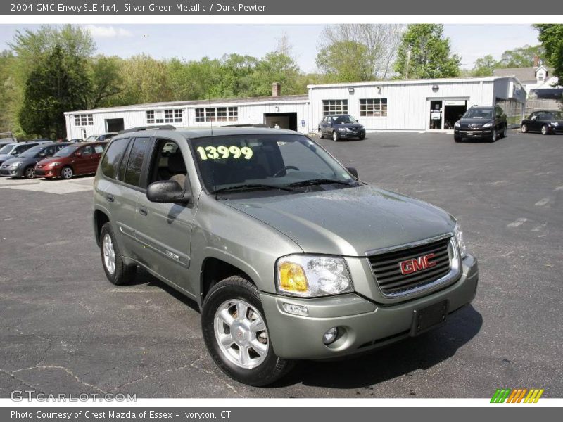 Silver Green Metallic / Dark Pewter 2004 GMC Envoy SLE 4x4