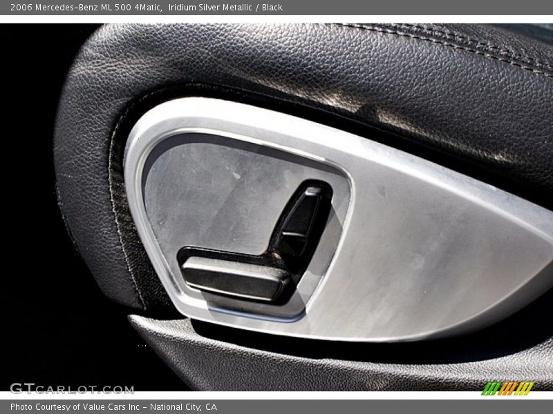 Iridium Silver Metallic / Black 2006 Mercedes-Benz ML 500 4Matic