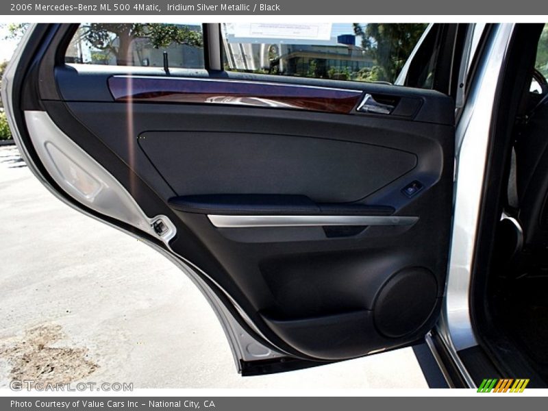 Iridium Silver Metallic / Black 2006 Mercedes-Benz ML 500 4Matic