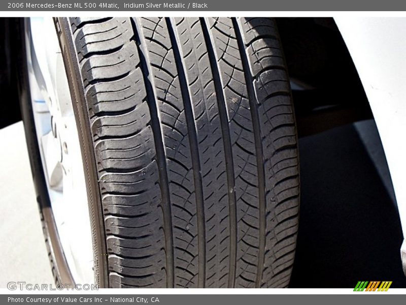 Iridium Silver Metallic / Black 2006 Mercedes-Benz ML 500 4Matic