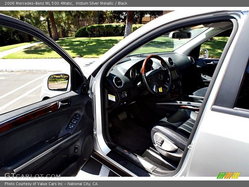 Iridium Silver Metallic / Black 2006 Mercedes-Benz ML 500 4Matic