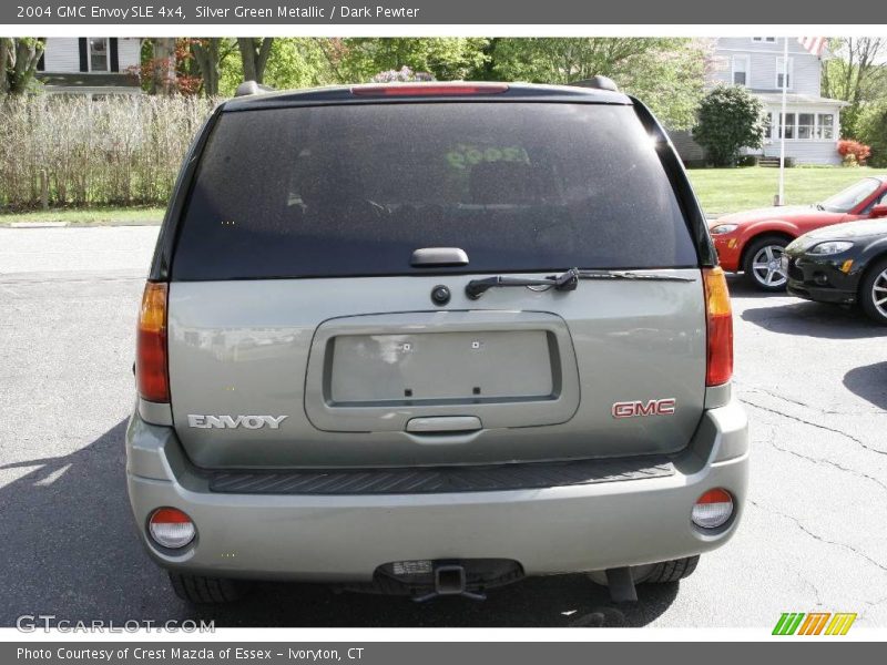 Silver Green Metallic / Dark Pewter 2004 GMC Envoy SLE 4x4