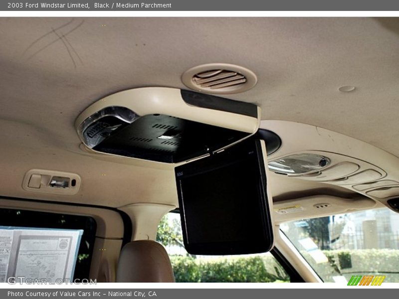 Black / Medium Parchment 2003 Ford Windstar Limited