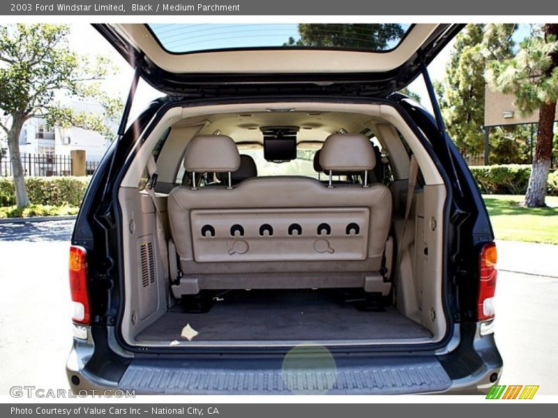 Black / Medium Parchment 2003 Ford Windstar Limited