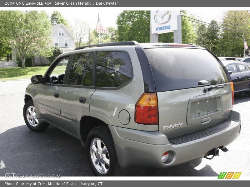 Silver Green Metallic / Dark Pewter 2004 GMC Envoy SLE 4x4