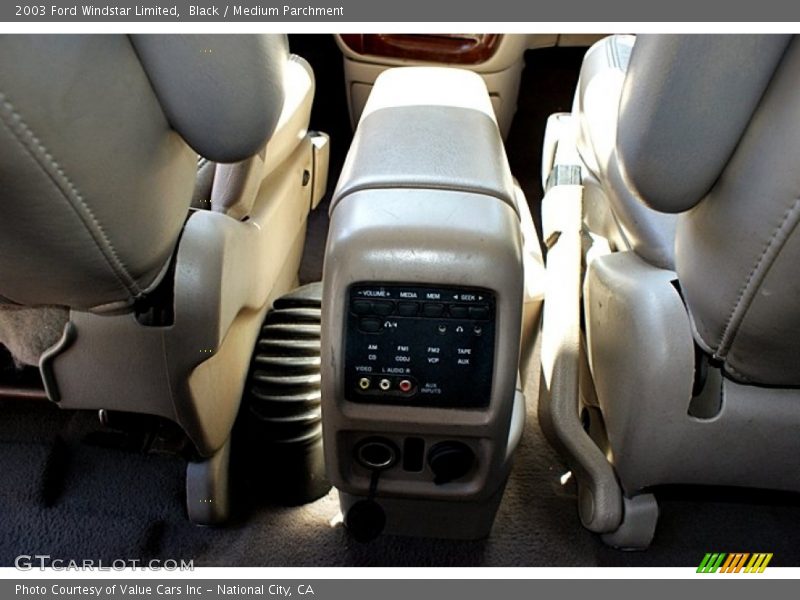 Black / Medium Parchment 2003 Ford Windstar Limited
