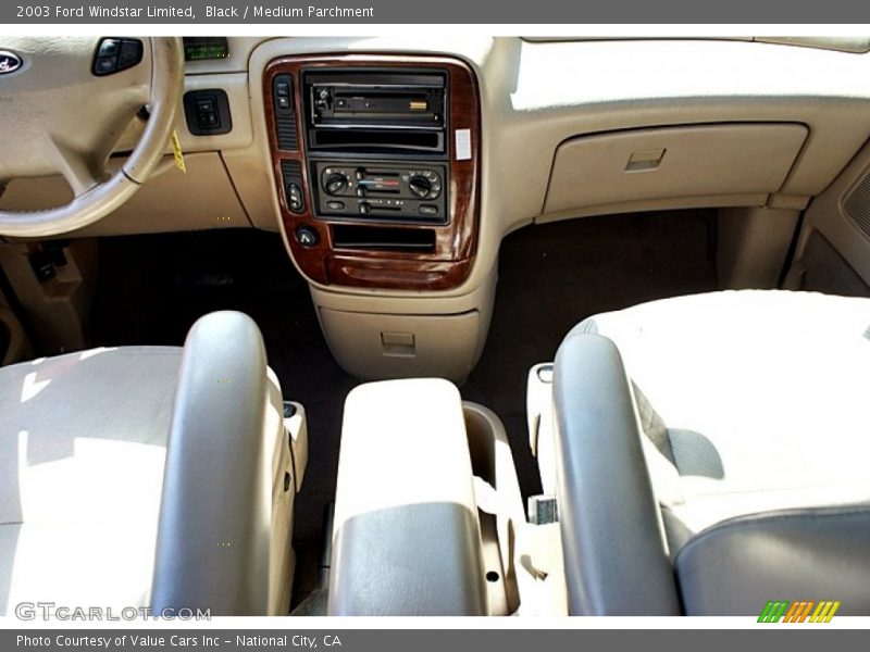 Black / Medium Parchment 2003 Ford Windstar Limited