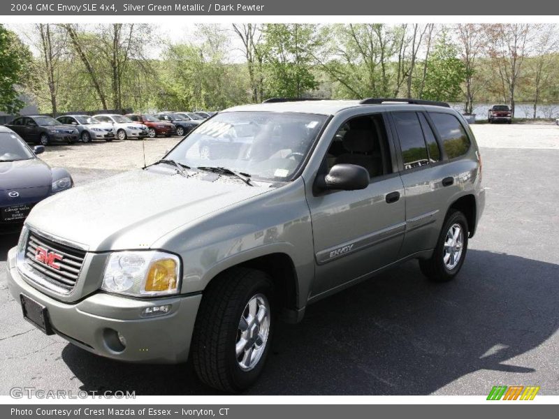 Silver Green Metallic / Dark Pewter 2004 GMC Envoy SLE 4x4
