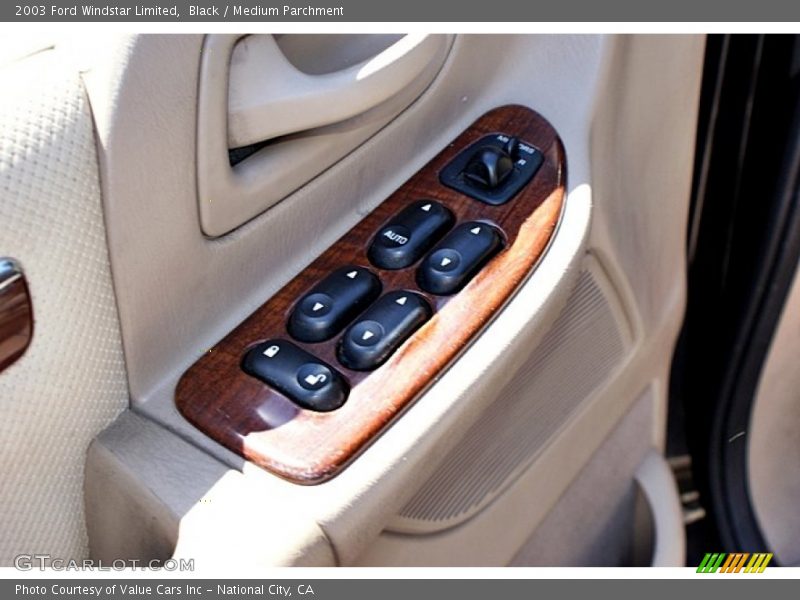 Black / Medium Parchment 2003 Ford Windstar Limited