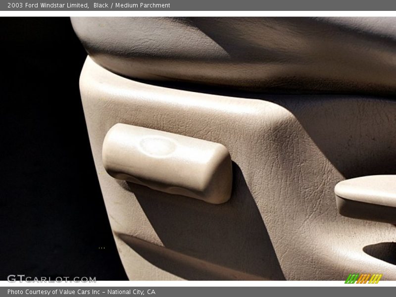 Black / Medium Parchment 2003 Ford Windstar Limited