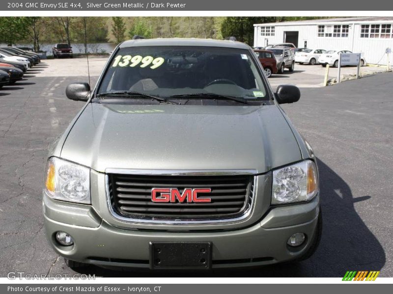 Silver Green Metallic / Dark Pewter 2004 GMC Envoy SLE 4x4