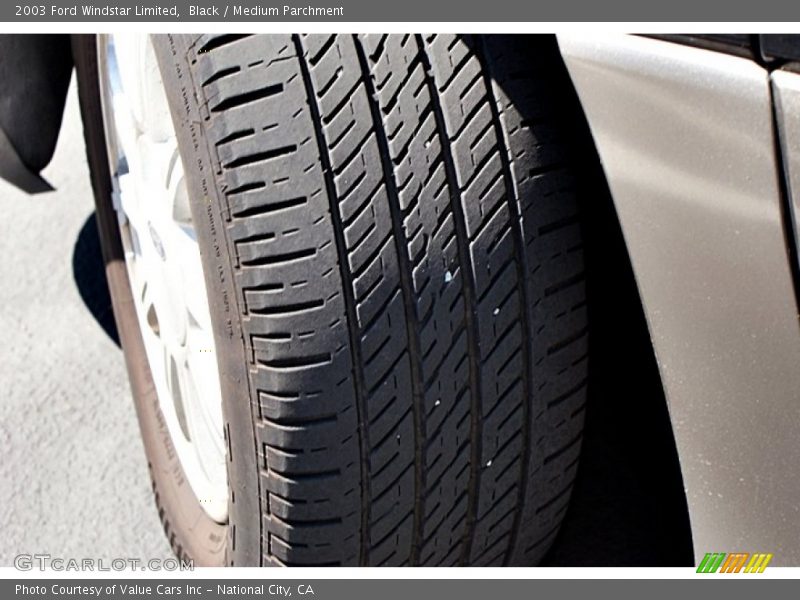 Black / Medium Parchment 2003 Ford Windstar Limited