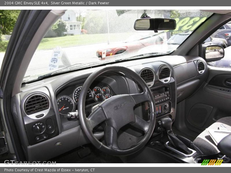 Silver Green Metallic / Dark Pewter 2004 GMC Envoy SLE 4x4