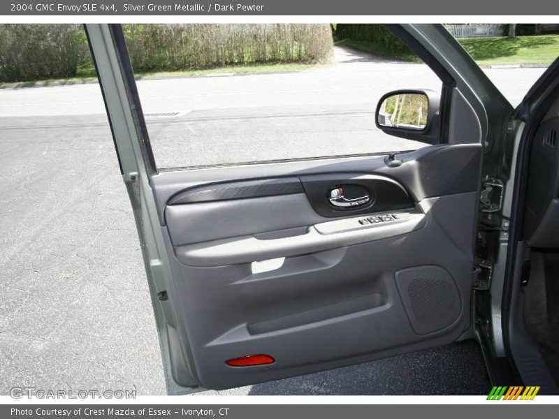 Silver Green Metallic / Dark Pewter 2004 GMC Envoy SLE 4x4