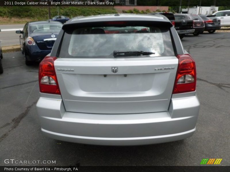 Bright Silver Metallic / Dark Slate Gray 2011 Dodge Caliber Heat