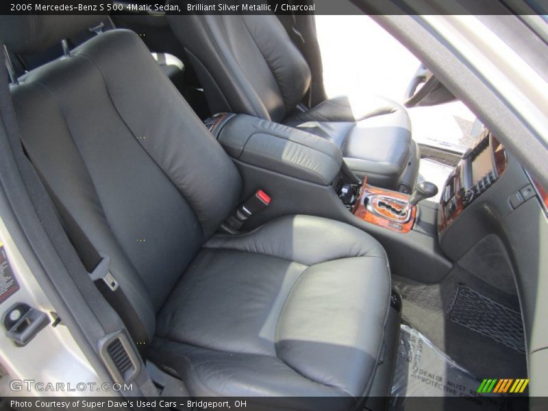 Brilliant Silver Metallic / Charcoal 2006 Mercedes-Benz S 500 4Matic Sedan