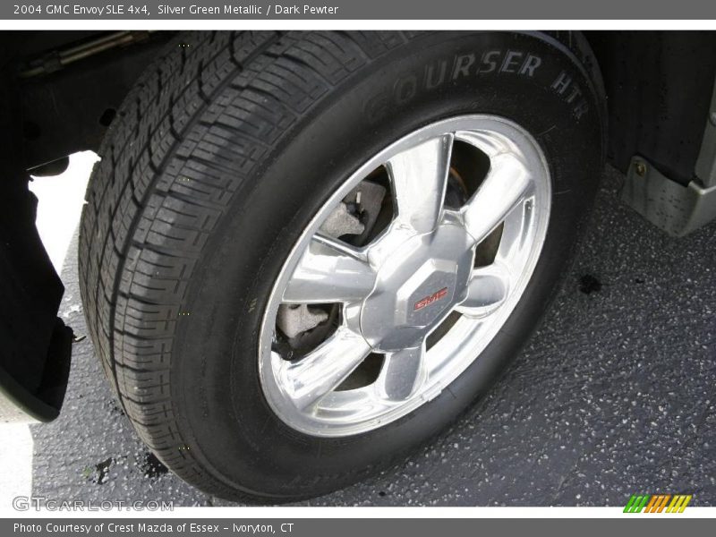 Silver Green Metallic / Dark Pewter 2004 GMC Envoy SLE 4x4