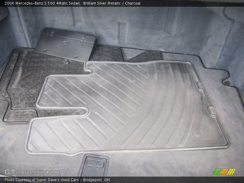 Brilliant Silver Metallic / Charcoal 2006 Mercedes-Benz S 500 4Matic Sedan