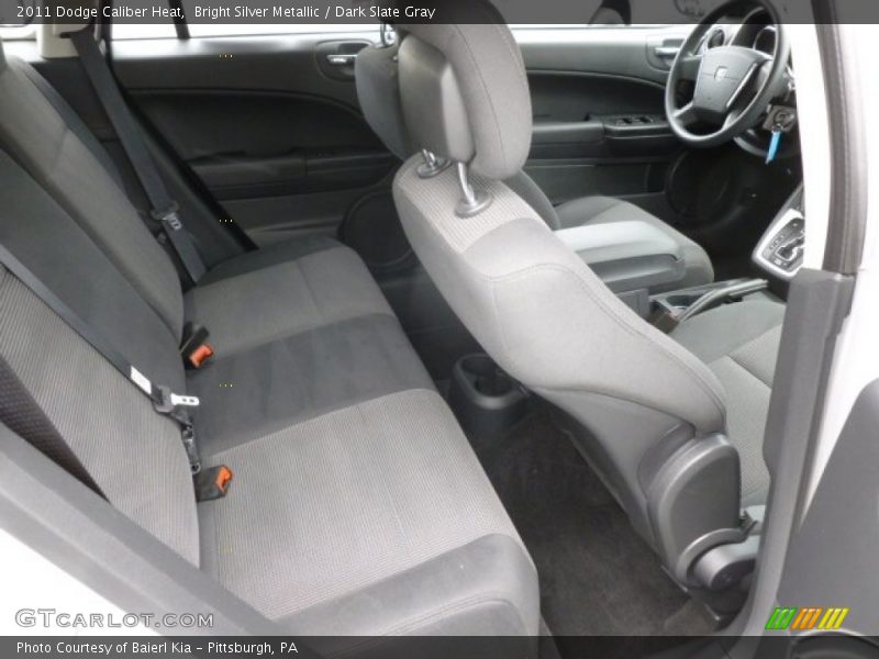 Bright Silver Metallic / Dark Slate Gray 2011 Dodge Caliber Heat