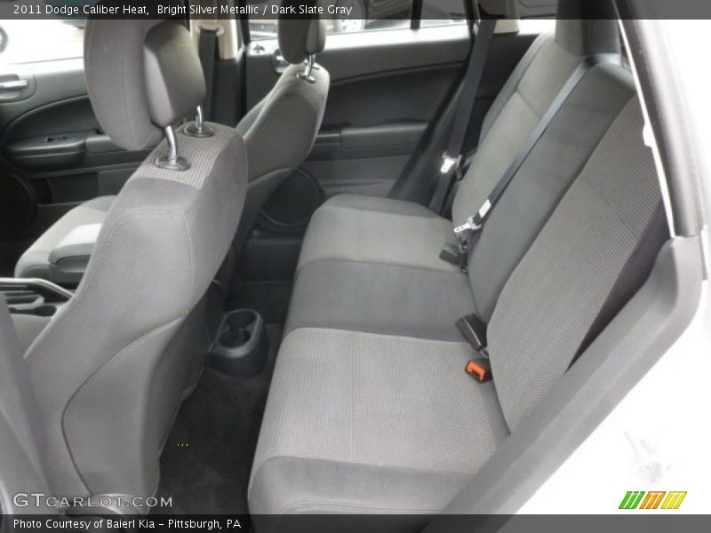 Bright Silver Metallic / Dark Slate Gray 2011 Dodge Caliber Heat