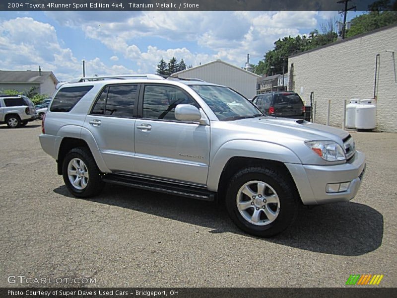 Titanium Metallic / Stone 2004 Toyota 4Runner Sport Edition 4x4