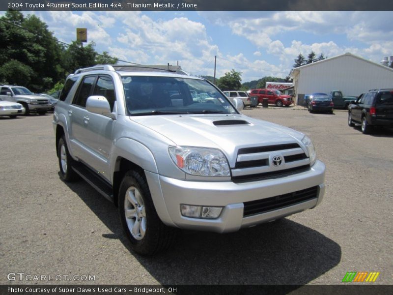 Titanium Metallic / Stone 2004 Toyota 4Runner Sport Edition 4x4