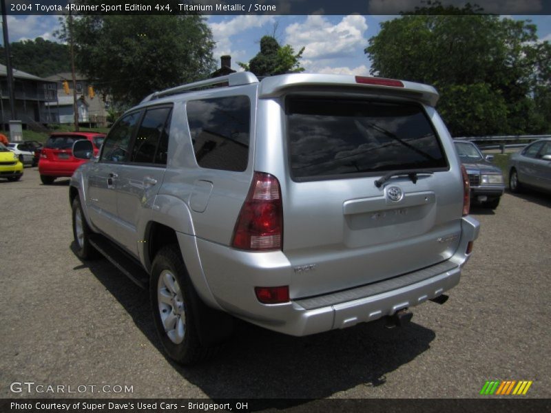 Titanium Metallic / Stone 2004 Toyota 4Runner Sport Edition 4x4