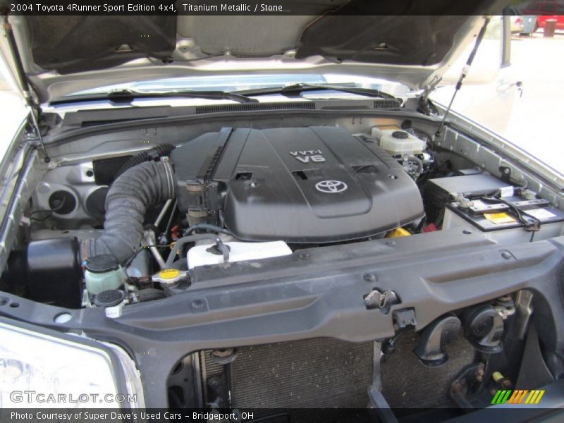 Titanium Metallic / Stone 2004 Toyota 4Runner Sport Edition 4x4