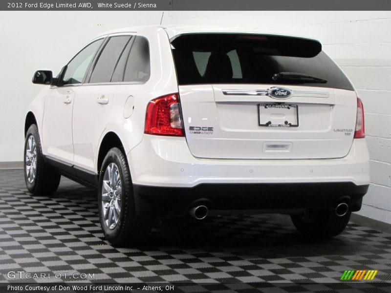 White Suede / Sienna 2012 Ford Edge Limited AWD