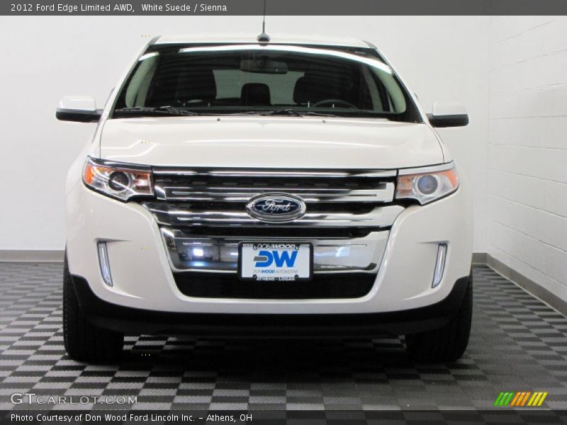 White Suede / Sienna 2012 Ford Edge Limited AWD