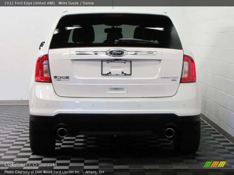 White Suede / Sienna 2012 Ford Edge Limited AWD