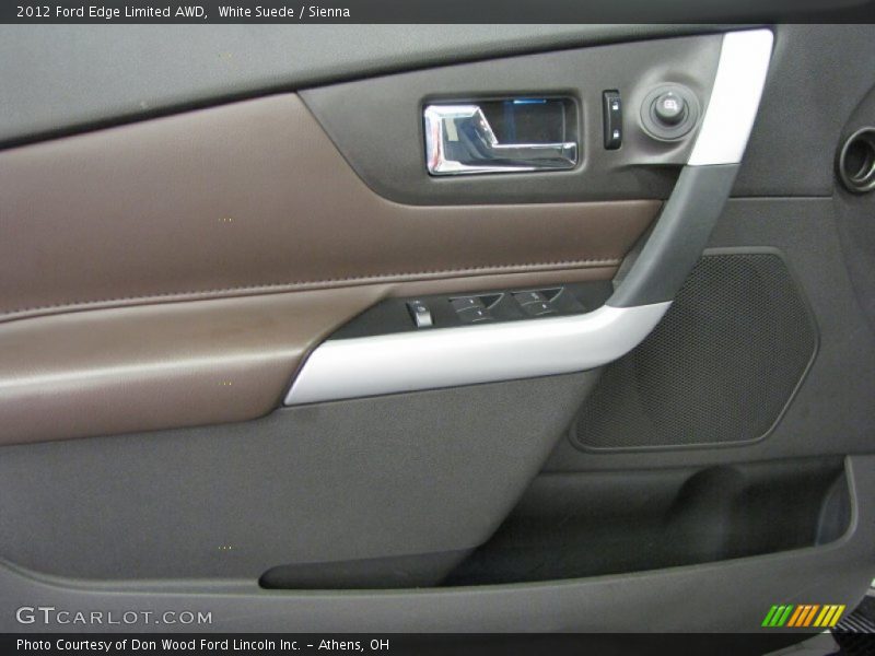 White Suede / Sienna 2012 Ford Edge Limited AWD