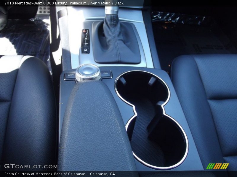 Palladium Silver Metallic / Black 2010 Mercedes-Benz C 300 Luxury