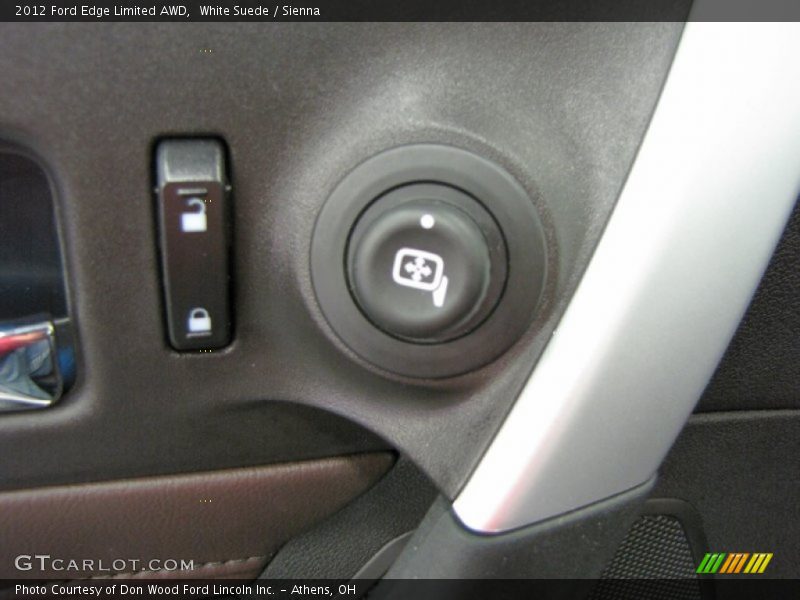 White Suede / Sienna 2012 Ford Edge Limited AWD