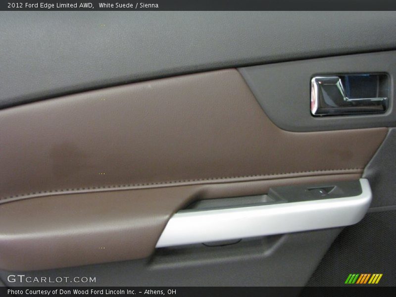 White Suede / Sienna 2012 Ford Edge Limited AWD