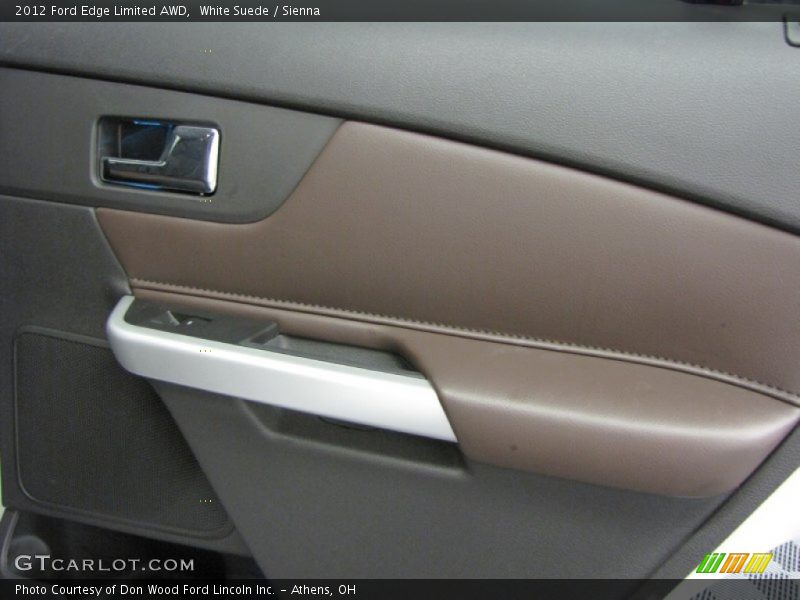 White Suede / Sienna 2012 Ford Edge Limited AWD