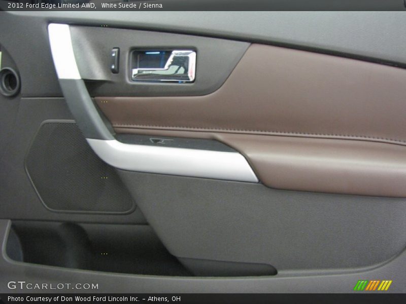 White Suede / Sienna 2012 Ford Edge Limited AWD