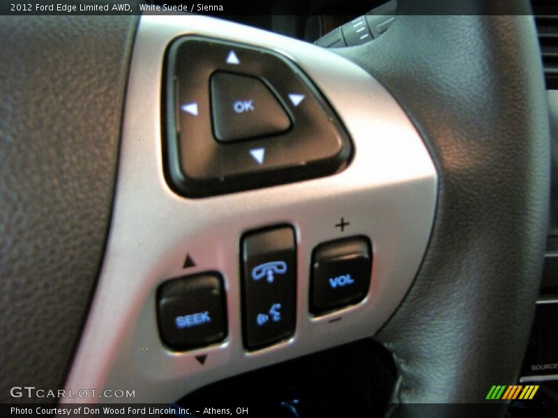 White Suede / Sienna 2012 Ford Edge Limited AWD